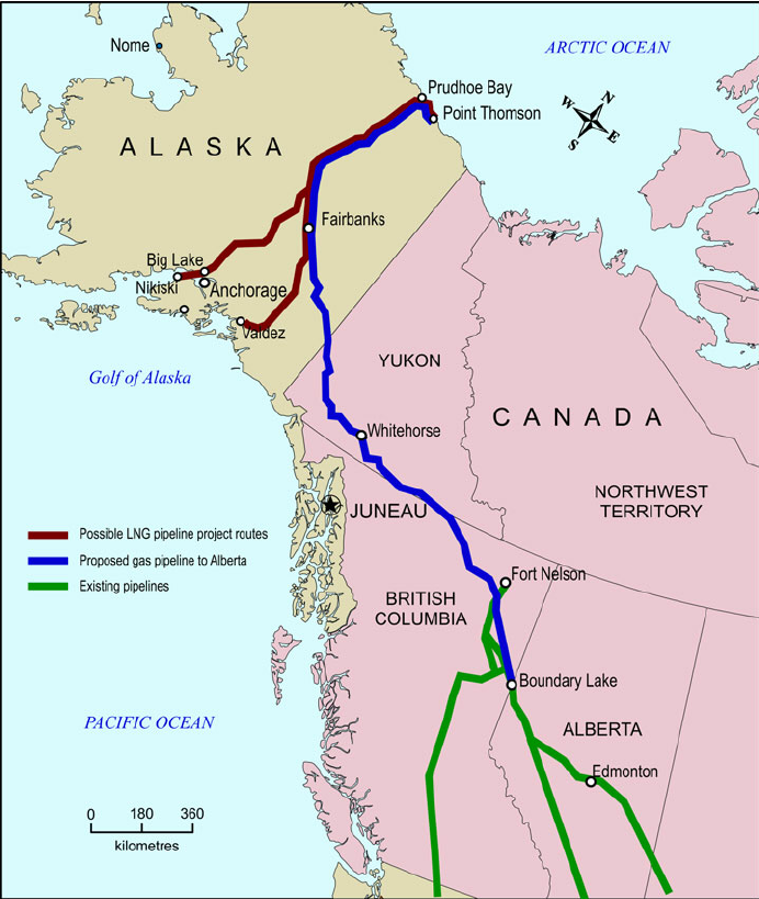 Foot On The Gas Ofc Alaskan Pipeline Map 2025 02 13 